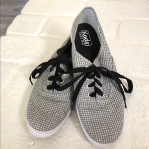Keds Grey Gingham Sneaker